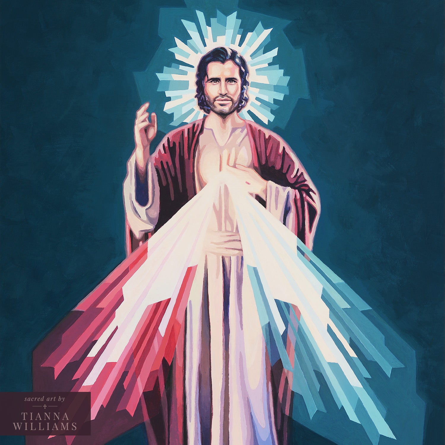 Divine Mercy – Sacred Art by Tianna Williams