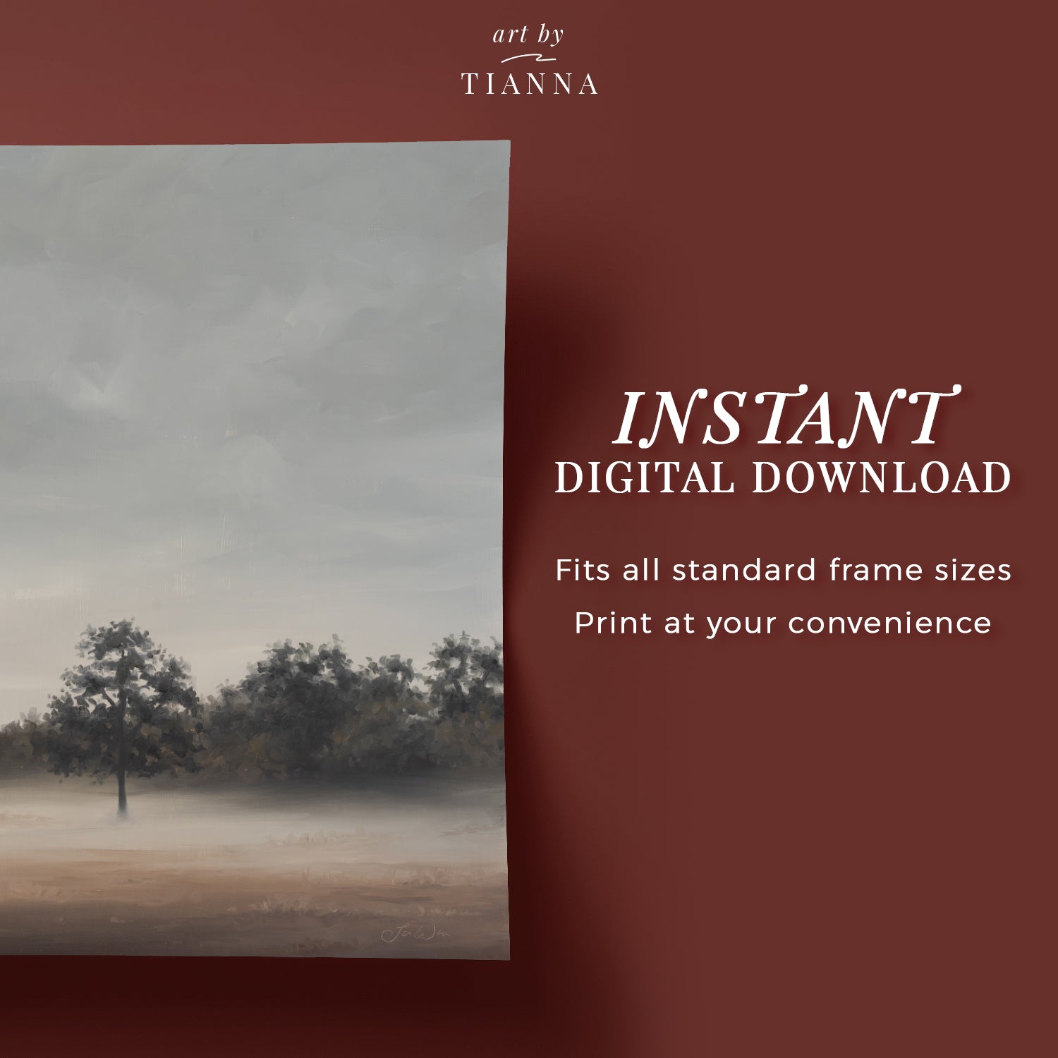 Lonely Landscape | Digital Download