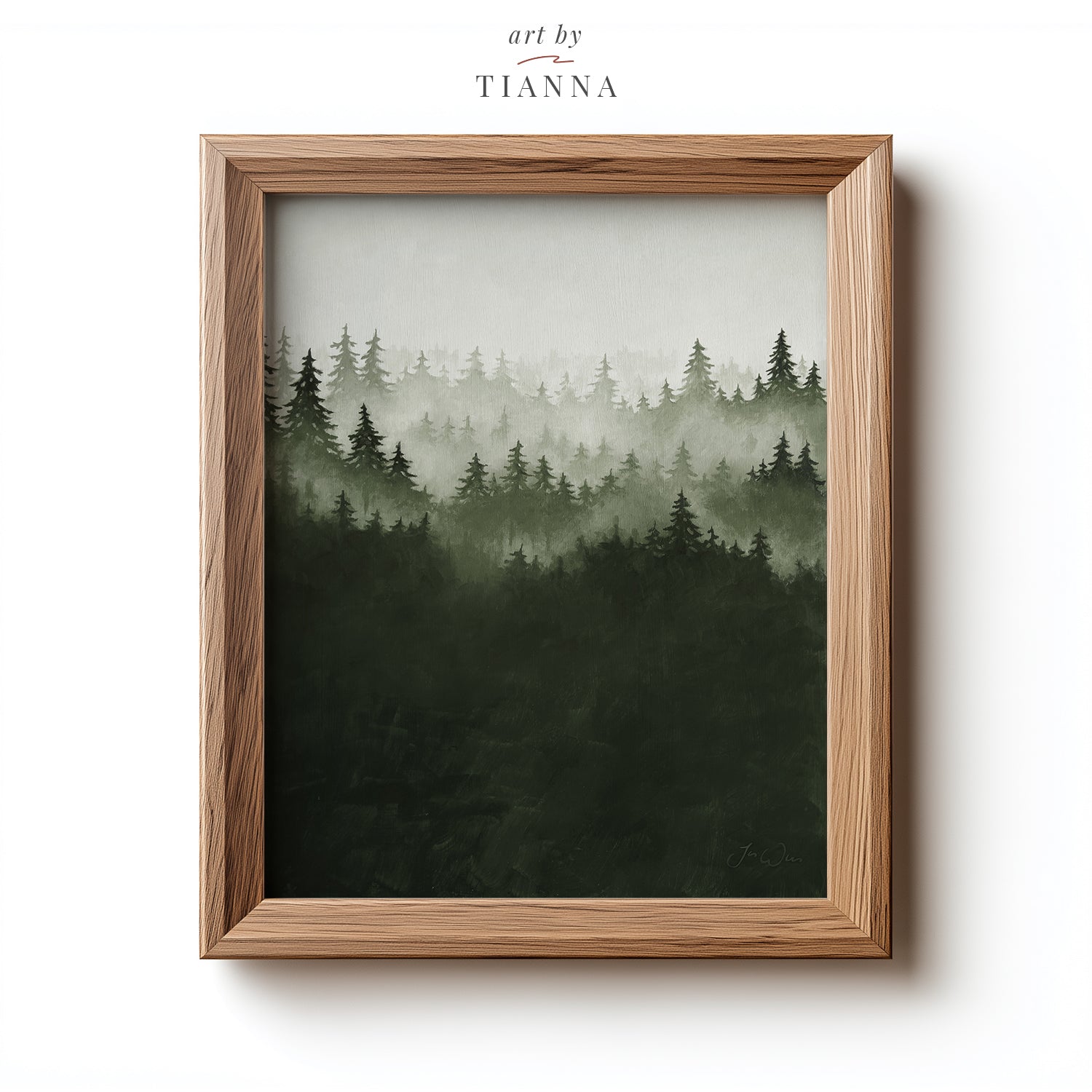 Misty Forest | Digital Download