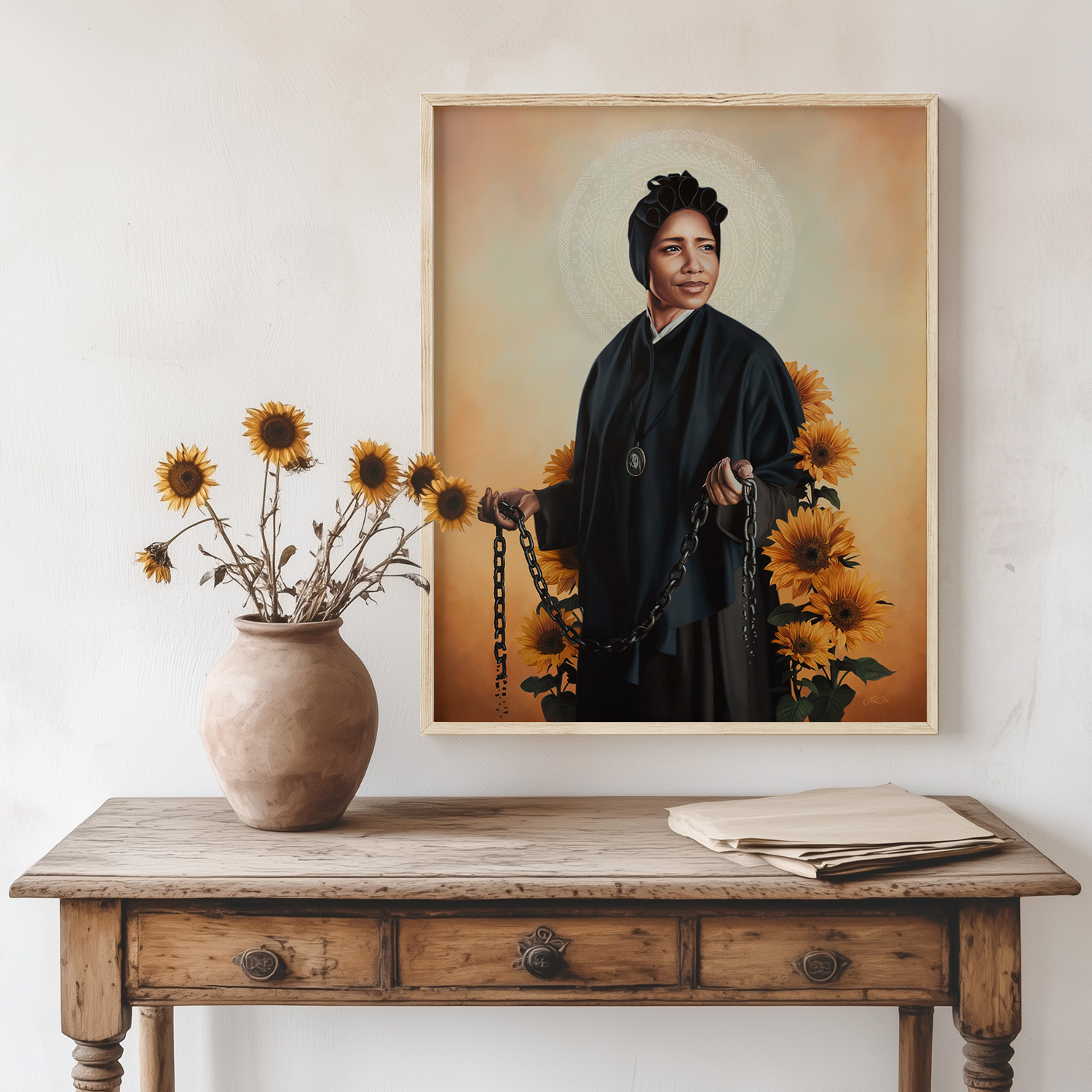 Saint Josephine Bakhita Frame