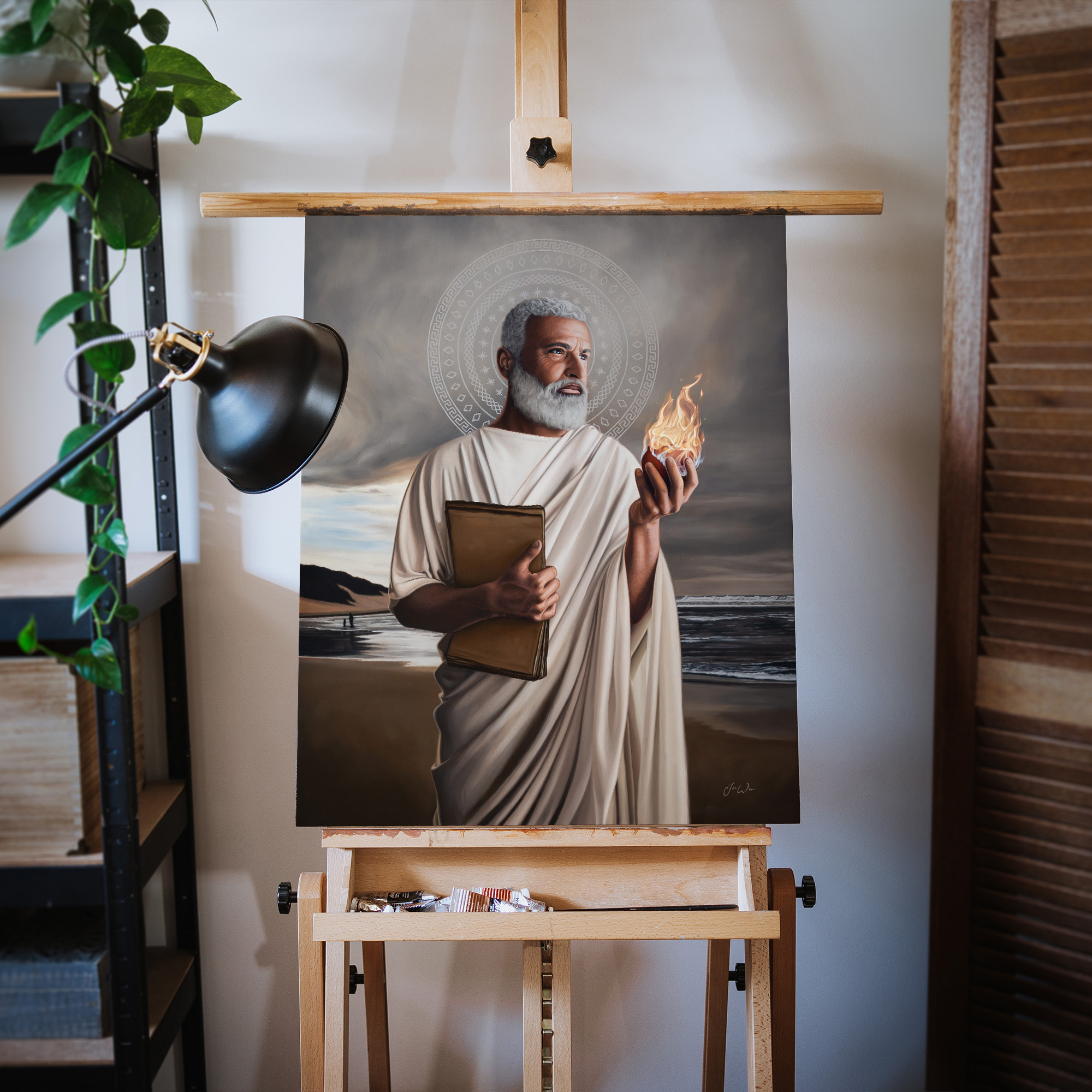 St. Augustine Easel
