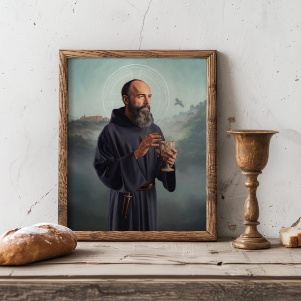 Saint Benedict of Nursia frame